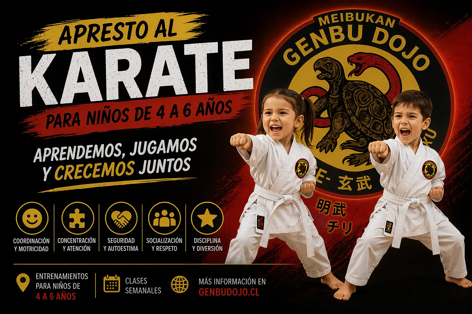 Karate Kids – Apresto al Karate (4 a 6 años)