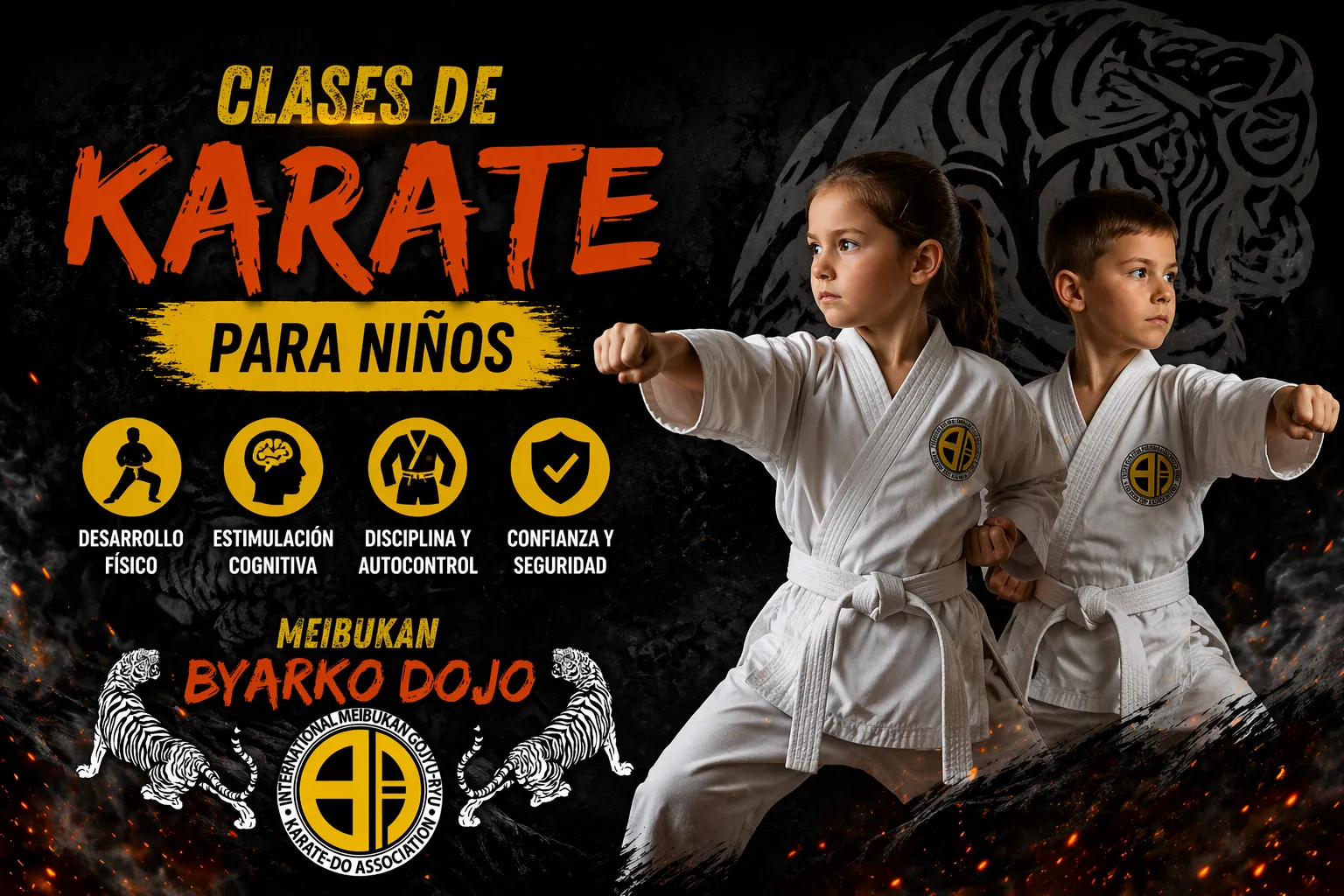 Clases Karate Niños 
