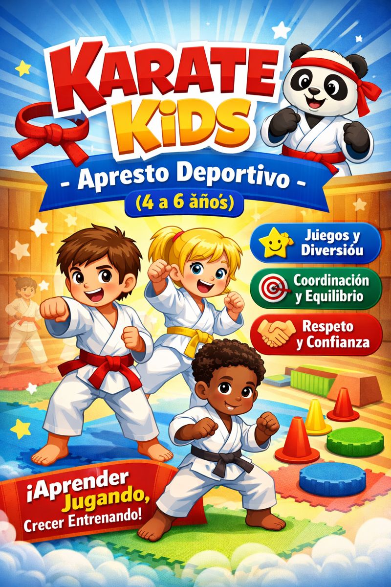 Karate Kids – Apresto al Karate (4 a 6 años)