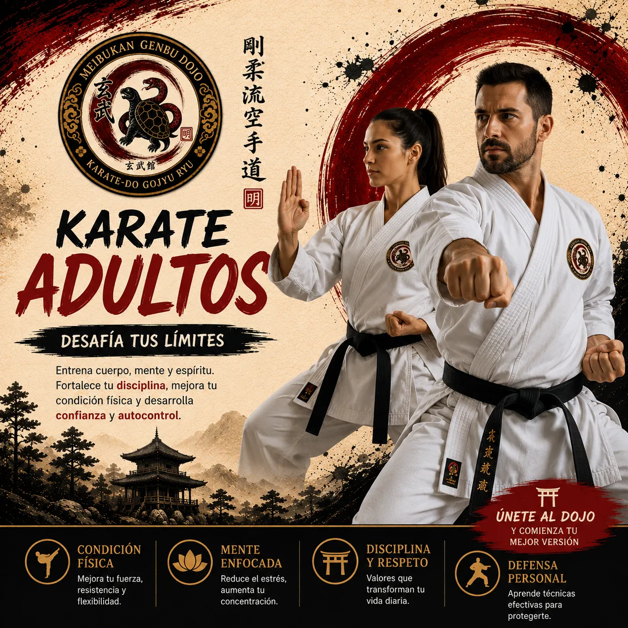 Clases de Karate para adultos
