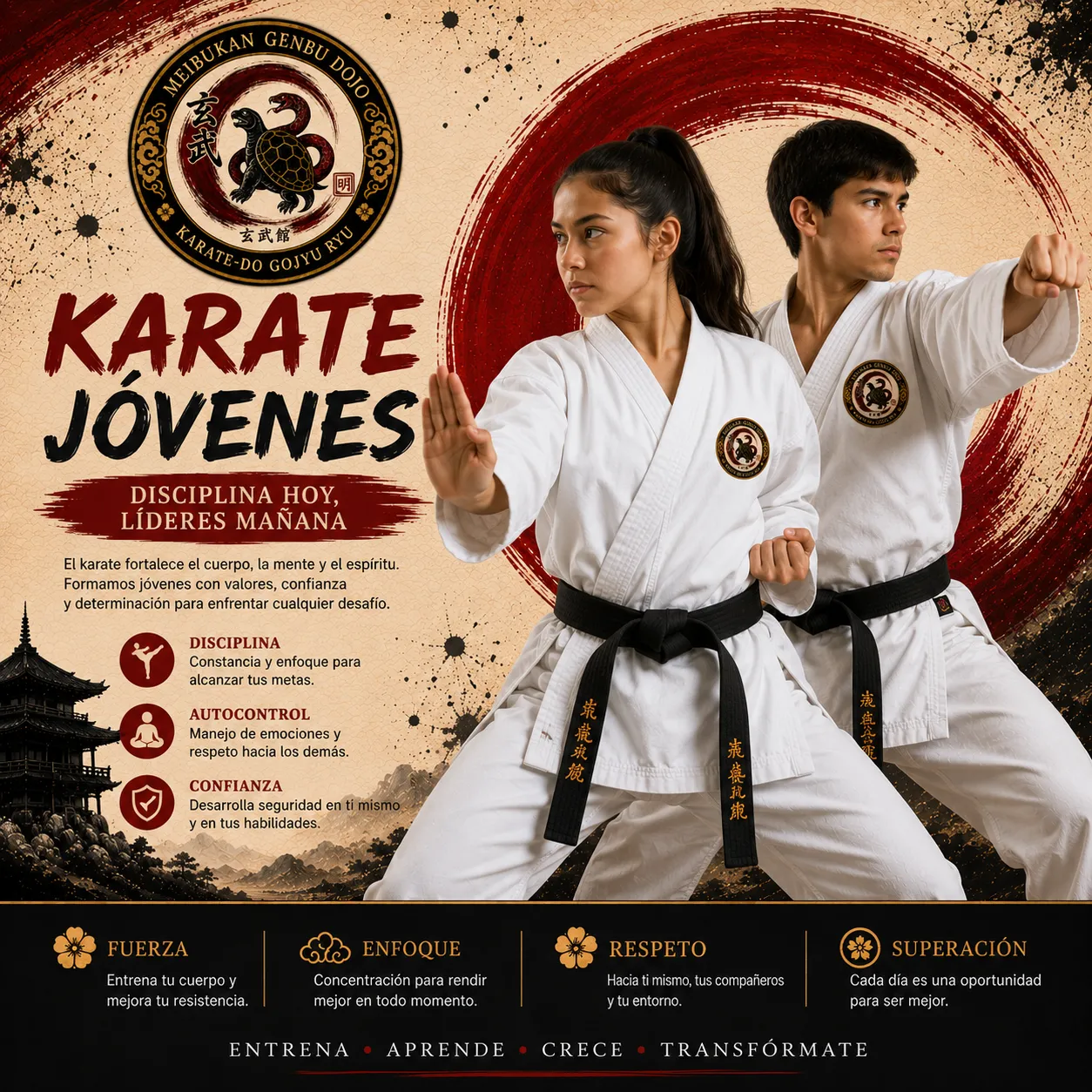 Clases de Karate para jovenes 