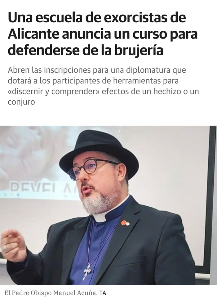 El Padre Acuña: El Exorcista que Renueva la Fe frente al Mal de Hoy